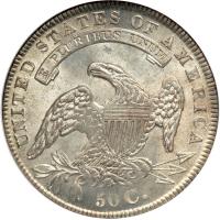 1834 Capped Bust Half Dollar. NGC MS63 - 2