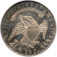 1835 Capped Bust Half Dollar. ICG MS65 - 2