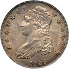 1836 Capped Bust Half Dollar. Lettered edge. NGC MS65