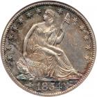 1854-O Liberty Seated Half Dollar. Arrows