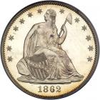 1862 Liberty Seated Half Dollar. PCGS PF65