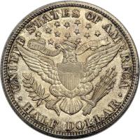 1910 Barber Half Dollar. PCGS MS62 - 2