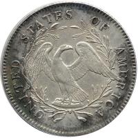 1795 Flowing Hair Dollar. PCGS AU55 - 2