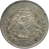 1795 Flowing Hair Dollar. PCGS AU58 - 2