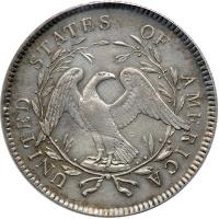 1795 Flowing Hair Dollar. PCGS AU50 - 2