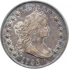 1795 Draped Bust Dollar. PCGS AU50