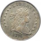 1798 Draped Bust Dollar. PCGS AU55