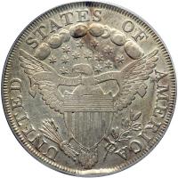 1798 Draped Bust Dollar. PCGS AU50 - 2