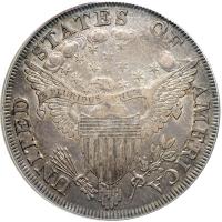 1798 Draped Bust Dollar. PCGS AU50 - 2