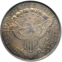 1799 Draped Bust Dollar. PCGS AU55 - 2