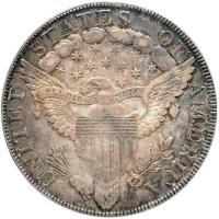 1799 Draped Bust Dollar. 8 stars left, 5 right. PCGS AU53 - 2