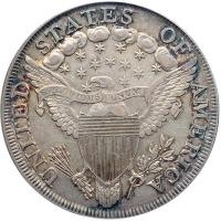 1799 Draped Bust Dollar. PCGS AU50 - 2