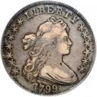 1799 Draped Bust Dollar. PCGS VF30