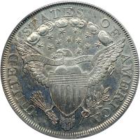 1800 Draped Bust Dollar. PCGS AU55 - 2