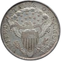 1800 Draped Bust Dollar. 12 arrows. PCGS AU53 - 2