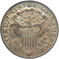 1801 Draped Bust Dollar. PCGS AU53 - 2