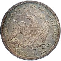 1870-CC Liberty Seated Dollar. PCGS MS63 - 2