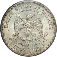 1876-S Trade Dollar. PCGS MS64 - 2