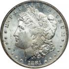 1881-CC Morgan Dollar. SEGS MS65