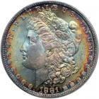 1881-S Morgan Dollar. PCGS MS64