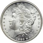 1885-CC Morgan Dollar. NGC MS65