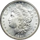 1887-S Morgan Dollar. PCGS MS64