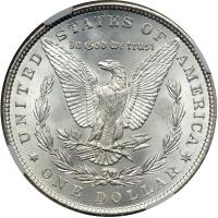 1896 Morgan Dollar. NGC MS67 - 2