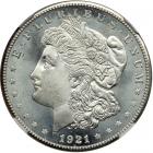 1921-S Morgan Dollar. NGC MS66