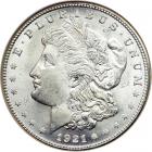 1921-S Morgan Dollar. NGC MS65