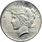 1928-S Peace Dollar. PCGS MS64