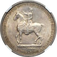 1900 Lafayette Dollar. NGC MS63 - 2