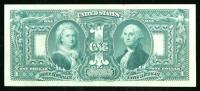 1896, $1 Silver Certificate. Crisp Unc - 2