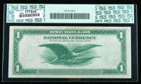 1918, $1 Federal Reserve Bank Note. PCGS Choice About New 55PPQ - 2