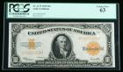 1922, $10 Gold Certificate. PCGS Choice New 63