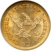 1901 $2.50 Liberty. NGC MS66 - 2