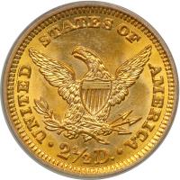 1907 $2.50 Liberty. PCGS MS65 - 2