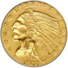1911 $2.50 Indian. PCGS MS62