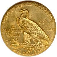 1913 $2.50 Indian. NGC MS63 - 2