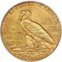 1915 $2.50 Indian. PCGS MS62 - 2