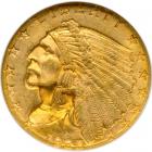 1925-D $2.50 Indian. NGC MS65