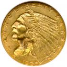 1925-D $2.50 Indian. NGC MS63