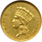 WITHDRAWN - 1854-O $3 Gold. NGC AU58