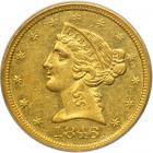 1846-O $5 Liberty. PCGS AU58