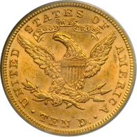 1881 $10 Liberty. PCGS MS61 - 2
