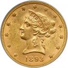 1893 $10 Liberty. PCGS MS62