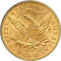 1893 $10 Liberty. PCGS MS62 - 2