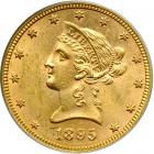 1895 $10 Liberty. PCGS MS62
