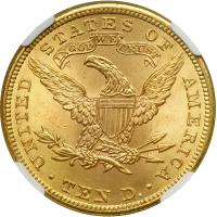 1901 $10 Liberty. NGC MS65 - 2