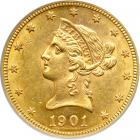 1901 $10 Liberty. PCGS MS61