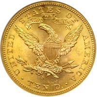 1901-S $10 Liberty. NGC MS63 - 2